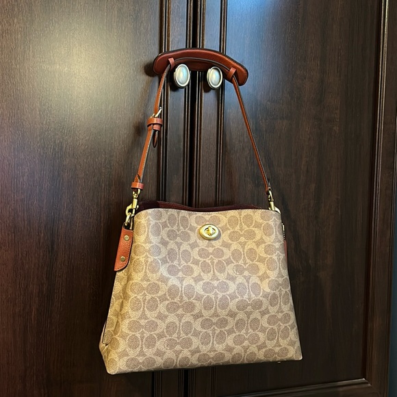 Coach Coated Canvas E/W bag - Picture 2 of 6